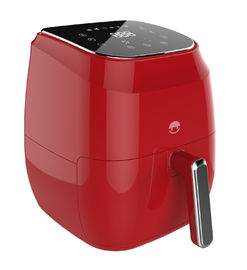 Friggitrice rossa dell'aria di Digital di colore rosso 4 litri, auto fuori dalla friggitrice semplice dell'aria del cuoco unico