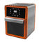 Il forno astuto della friggitrice dell'aria calda ha spazzolato la grande capacità del touch screen 11L dell'acciaio 2000W