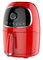 L'OEM accetta la piccola friggitrice dell'aria di Digital, friggitrice dell'aria di colore rosso 2l senza olio