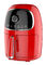 Dimensione compatta professionale della materia plastica W200*D258*H280mm di colore rosso della friggitrice dell'aria
