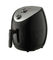 Friggitrice domestica moderna nera dell'aria di Digital, friggitrice dell'aria da 3,5 litri con il canestro staccabile